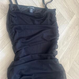 PrettyLittleThing Black Dress